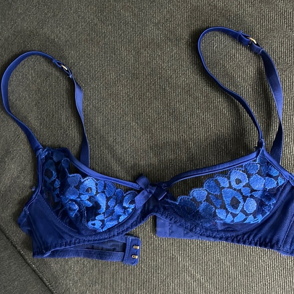 💙 L’Agent by Agent Provacateur 32B Odessa bra in blue 💙 - Picture 4 of 4